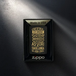 Acasă bricheta zippo negru principal #1172